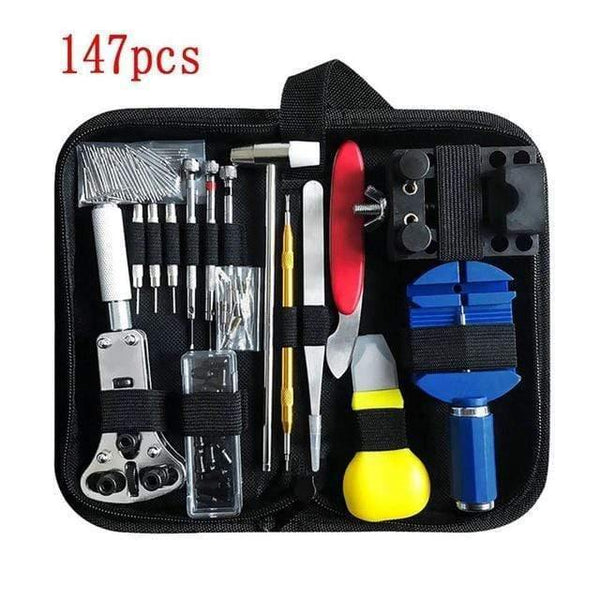 Planet Gates 14 144pcs Watch Repair Tool Kit Clock Watch Tools Set Remover Screwdriver Set Watchmaker Tool saat tamir seti Horloge Gereedschap