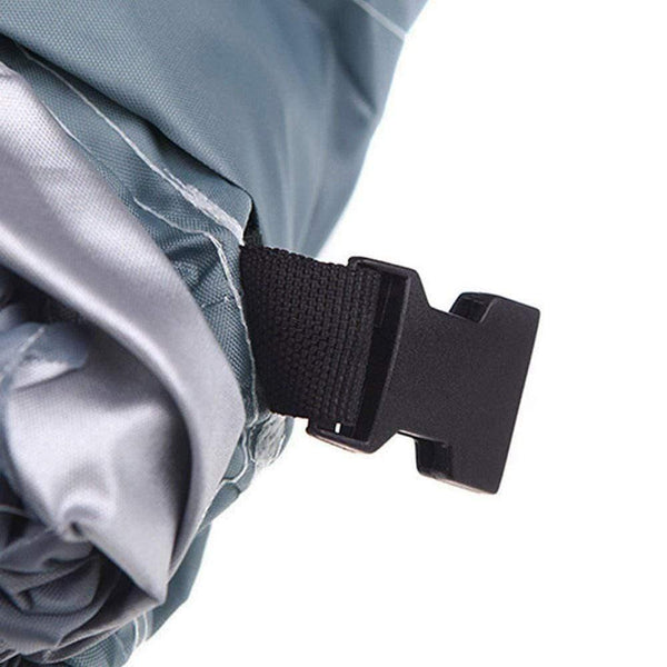 Planet Gates 14-22ft Trailerable 210D Boat Cover Waterproof Grey Fish-Ski V-Hull Sunproof UV Protector Speedboat Boat Mooring Cover D45