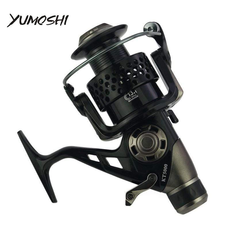 Planet Gates 14 / 3000 Series Double Brake Fishing Reel 3000-8000 series reel Carp Fishing Feeder Spinning Reel Spinning wheel type fishing wheel KT