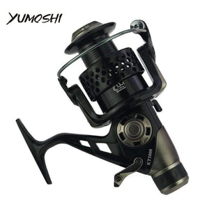 Planet Gates 14 / 3000 Series Double Brake Fishing Reel 3000-8000 series reel Carp Fishing Feeder Spinning Reel Spinning wheel type fishing wheel KT