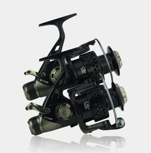 Planet Gates 14 / 3000 Series Double Brake Fishing Reel 3000-8000 series reel Carp Fishing Feeder Spinning Reel Spinning wheel type fishing wheel KT