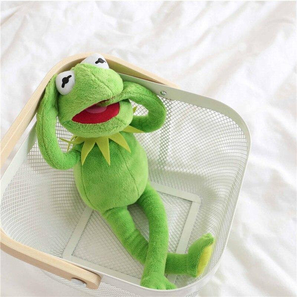 14'' 40cm Kermit The Frog The Muppet Show Kermit Plush Toys Sesame Street Doll Animal Frog Plush Stuffed Pendant Funny Gift