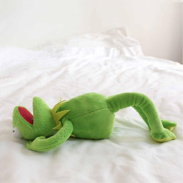 14'' 40cm Kermit The Frog The Muppet Show Kermit Plush Toys Sesame Street Doll Animal Frog Plush Stuffed Pendant Funny Gift