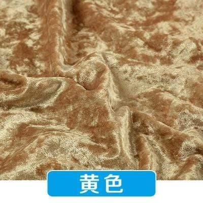 Planet Gates 14 / 50cm X 160cm Gold Velvet Diamond Luster Fabric For Dress Stretch Gentle Thin Flannel Cloth Diy Clothes Shirt Sewing Handmade Patchwork