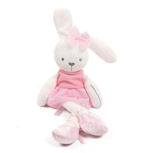 Planet Gates 14 Bear Rabbit Elephant Toys 0-12 Month Infant Sleeping Cute Bunny Bed Stroller Plush Doll Pram Kid Animal Hanging Ring Toy игрушки