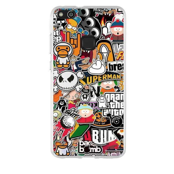 Planet Gates 14 Case For Huawei P10 Lite Case Cover 3D Pattern Silicone for huawei P10 lite Case Soft TPU cover For huawei P10lite 5.2"Phone bag