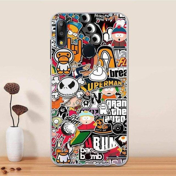 Planet Gates 14 Funda For Asus Zenfone Max Pro M2 Case Cover Silicon 3D Soft Tpu Phone Case For Asus Zenfone Max Pro M2 ZB631KL X01BD Back Cover