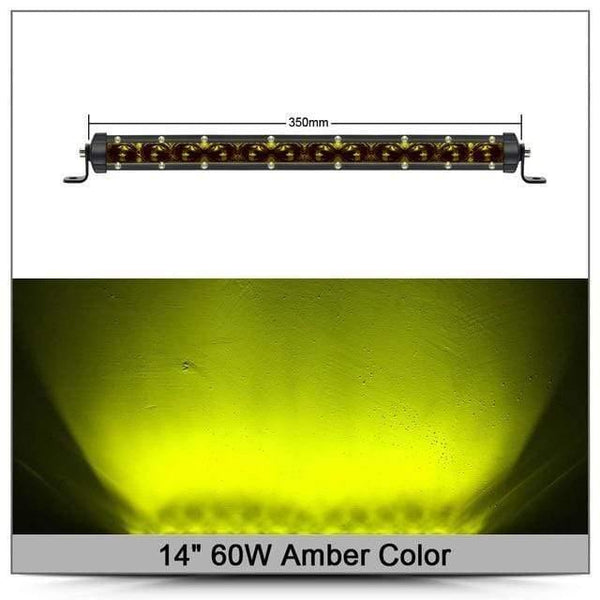 Planet Gates 14 Inch 60W Amber / China 6D Lens 150W 120W 90W 20 Inch Led Bar Offroad Light For Auto 12V 24V ATV 4x4 Off road Car Work Lights Driving Lamps