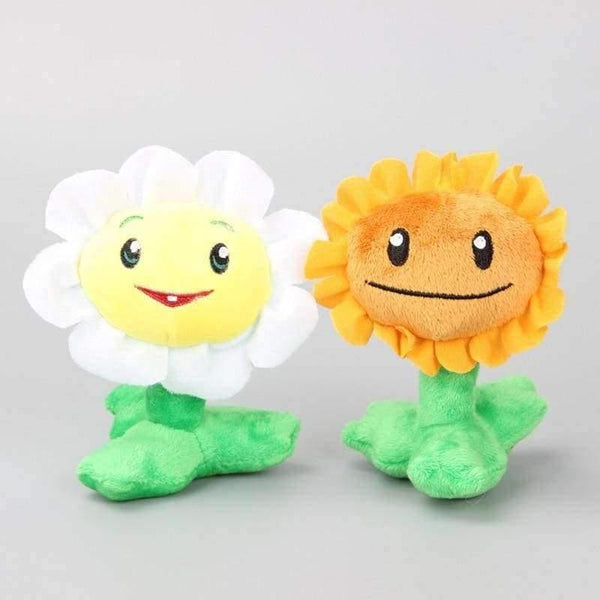 Planet Gates 14 Pcs/Set PVZ Plants VS Zombies Soft Plush Toy Dolls Kids  Gift 9-16 CM