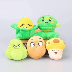 Planet Gates 14 Pcs/Set PVZ Plants VS Zombies Soft Plush Toy Dolls Kids  Gift 9-16 CM