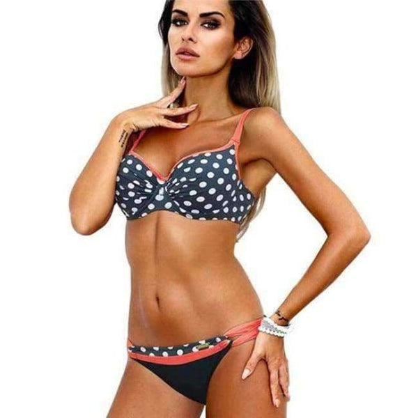 Planet Gates 14 / S Bikini Push Up Women Swimsuit Print Top biquini Brazilian bikinis Set Swim Bathing Suit Girl Beachwear Female Swimwear