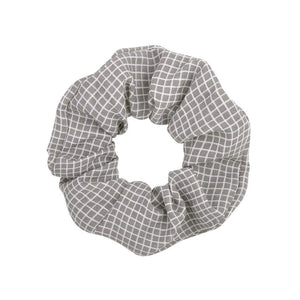 Women Vintage Hair Scrunchie Dot Plaid Hair Rope Girls Elastic Hair Band Ponytail Holder Striped Rubber Band Hair Accessories