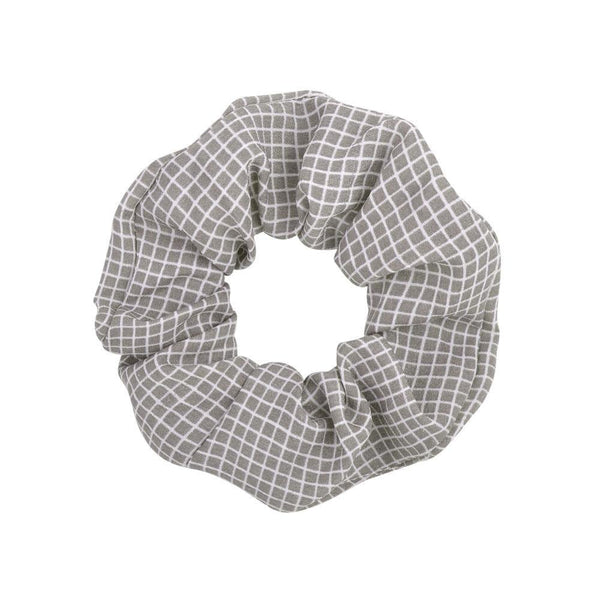Women Vintage Hair Scrunchie Dot Plaid Hair Rope Girls Elastic Hair Band Ponytail Holder Striped Rubber Band Hair Accessories