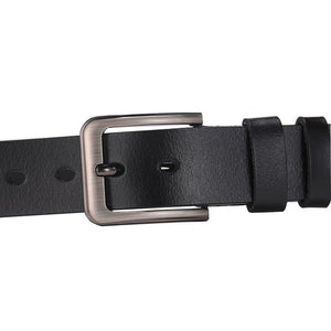 140 170cm Large Size Genuine Leather Men Belt High Quality Cowhide Pin Buckle Male Belts Lengthen Designer Belt for Men's Gifts