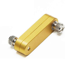 Planet Gates 14200602 Fashion Steel Ruler Positioning Block Woodworking Scribe Drawing Mark Line Gauge Carpenter DIY Measuring Tool Carpenter Tools (1pc)