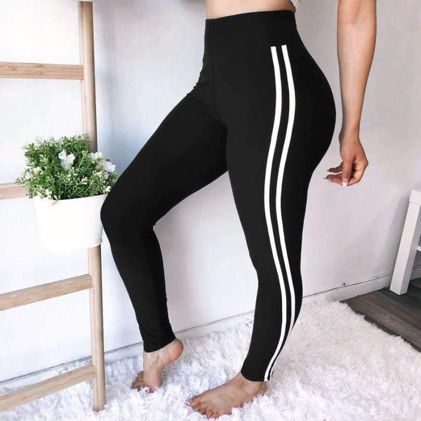 Planet Gates 1433 black / S Leggings Women Workout Leggings White Binding Sports Leggings Fitness Push Up Legging Pants Women Jeggings Leggins