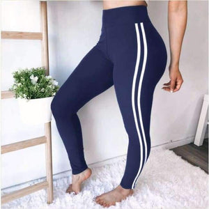 Planet Gates 1433 navy / S Leggings Women Workout Leggings White Binding Sports Leggings Fitness Push Up Legging Pants Women Jeggings Leggins