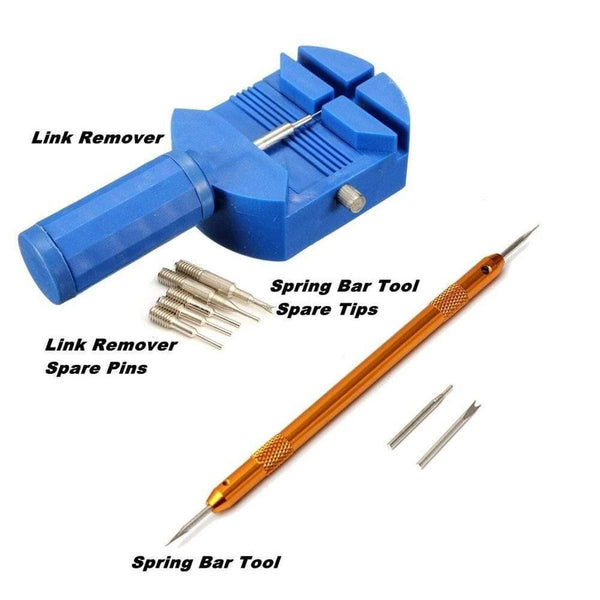 Planet Gates 144pcs 144pcs Watch Repair Watch tools Back Case Opener Spring Bar Pin Hand Remover Horloge Gereedschap Reparatie Tool Kit Case