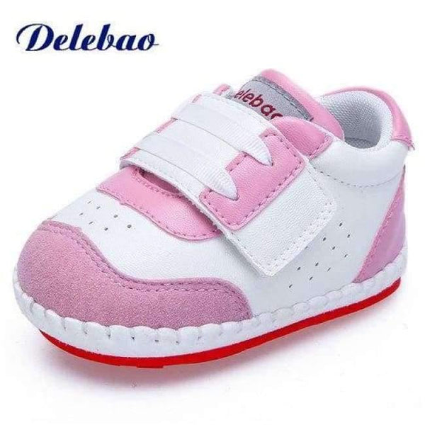 Planet Gates 1452Pink / 1 Autumn Spring Frosted Texture Soft Bottom Toddler Shoes By Hand Baby Shoes Cotton Shoes Keep Warm Lace Up First Walkers
