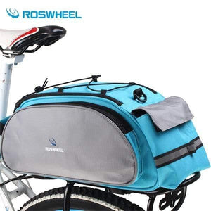 Planet Gates 14541-B / China Mountain Road Bike Bicycle Cycling Rear Seat Rack Trunk Bag Pack Pannier Carrier Shoulder Bag Handbag 13L
