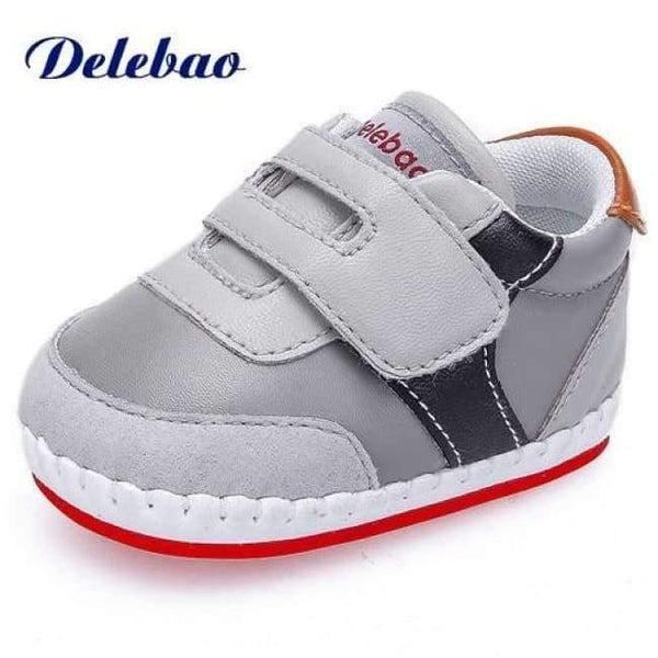 Planet Gates 1455Grey / 1 Autumn Spring Frosted Texture Soft Bottom Toddler Shoes By Hand Baby Shoes Cotton Shoes Keep Warm Lace Up First Walkers