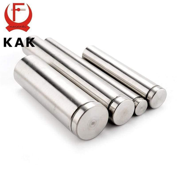 Planet Gates 145906 Glass Fasteners Diameter 12mm Stainless Steel Acrylic Advertisement Standoffs Pin Nails Billboard Fixing Screws Hardware