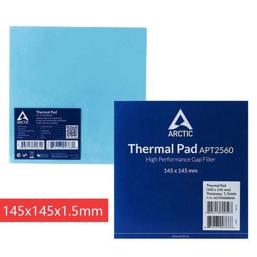 Planet Gates 145x145x1.5mm AC Original Heat Dissipation Silicone Pad CPU/GPU Graphics Card Thermal Pad Motherboard Silicone Grease Pad Thermal pad