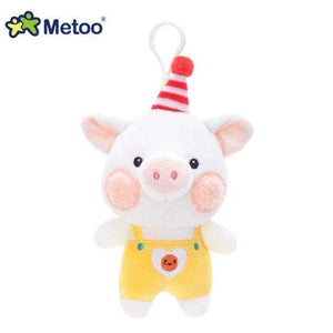 Planet Gates 1463-13 Metoo Doll Stuffed Toys For Girls Baby Mini Pendant Cute Plush Rabbit Soft Cartoon Animals For Kid Child Christmas Birthday Gift