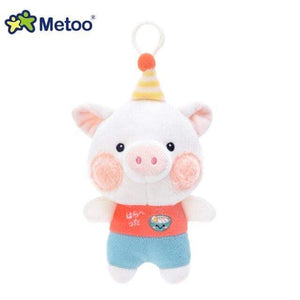 Planet Gates 1463-14 Metoo Doll Stuffed Toys For Girls Baby Mini Pendant Cute Plush Rabbit Soft Cartoon Animals For Kid Child Christmas Birthday Gift