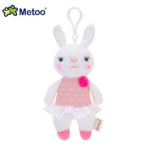 Planet Gates 1463-15 Metoo Doll Stuffed Toys For Girls Baby Mini Pendant Cute Plush Rabbit Soft Cartoon Animals For Kid Child Christmas Birthday Gift
