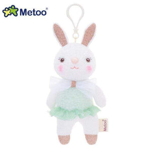 Planet Gates 1463-22 Metoo Doll Stuffed Toys For Girls Baby Mini Pendant Cute Plush Rabbit Soft Cartoon Animals For Kid Child Christmas Birthday Gift