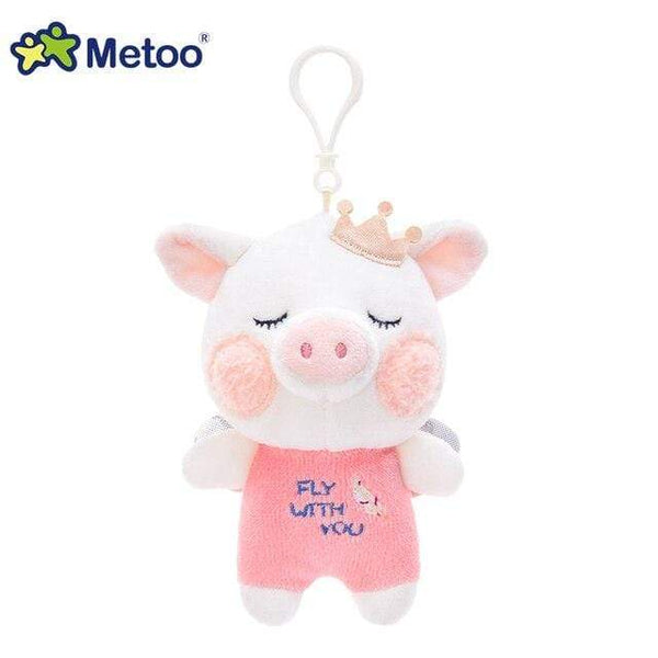 Planet Gates 1463-24 18cm Mini Metoo Dolls Stuffed Toys For Girls Baby Beautiful Unicorns Rabbit Small Keychains Pendant Soft Animals For Boys Infant