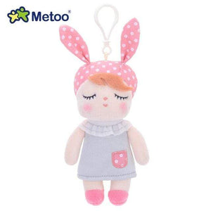 Planet Gates 1463-24 Metoo Doll Stuffed Toys For Girls Baby Mini Pendant Cute Plush Rabbit Soft Cartoon Animals For Kid Child Christmas Birthday Gift