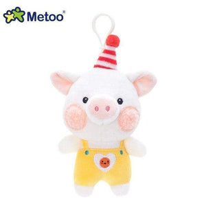 Planet Gates 1463-26 18cm Mini Metoo Dolls Stuffed Toys For Girls Baby Beautiful Unicorns Rabbit Small Keychains Pendant Soft Animals For Boys Infant