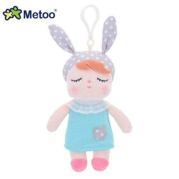Planet Gates 1463-27 Metoo Doll Stuffed Toys For Girls Baby Mini Pendant Cute Plush Rabbit Soft Cartoon Animals For Kid Child Christmas Birthday Gift