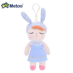 Planet Gates 1463-29 Metoo Doll Stuffed Toys For Girls Baby Mini Pendant Cute Plush Rabbit Soft Cartoon Animals For Kid Child Christmas Birthday Gift