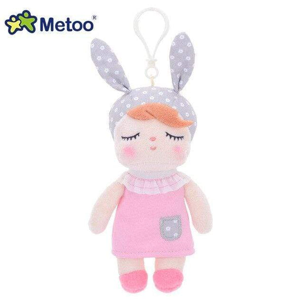 Planet Gates 1463-3 18cm Mini Metoo Dolls Stuffed Toys For Girls Baby Beautiful Unicorns Rabbit Small Keychains Pendant Soft Animals For Boys Infant