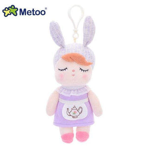 Planet Gates 1463-30 Metoo Doll Stuffed Toys For Girls Baby Mini Pendant Cute Plush Rabbit Soft Cartoon Animals For Kid Child Christmas Birthday Gift