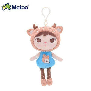 Planet Gates 1463-34 Metoo Doll Stuffed Toys For Girls Baby Mini Pendant Cute Plush Rabbit Soft Cartoon Animals For Kid Child Christmas Birthday Gift