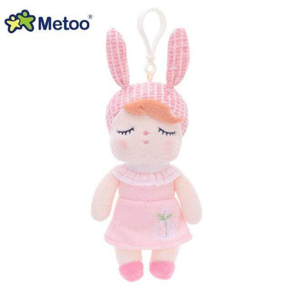Planet Gates 1463-5 18cm Mini Metoo Dolls Stuffed Toys For Girls Baby Beautiful Unicorns Rabbit Small Keychains Pendant Soft Animals For Boys Infant