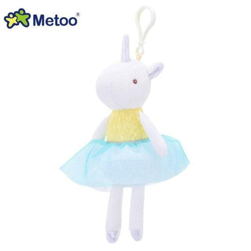 Planet Gates 1463-5 Metoo Doll Stuffed Toys For Girls Baby Mini Pendant Cute Plush Rabbit Soft Cartoon Animals For Kid Child Christmas Birthday Gift