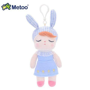 Planet Gates 1463-6 18cm Mini Metoo Dolls Stuffed Toys For Girls Baby Beautiful Unicorns Rabbit Small Keychains Pendant Soft Animals For Boys Infant