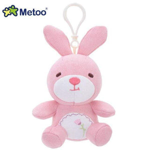 Planet Gates 1463-7 Metoo Doll Stuffed Toys For Girls Baby Mini Pendant Cute Plush Rabbit Soft Cartoon Animals For Kid Child Christmas Birthday Gift
