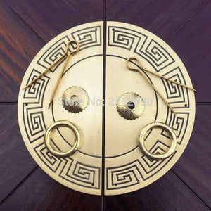 Planet Gates 14cm 11cm Antique Round Furniture Handle Knobs Brass Hardware Accessories Wardrobe Cupboard Cabinet Handle & Corner Brackets