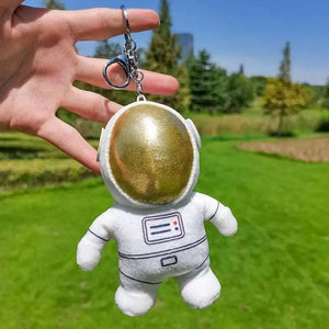 Planet Gates 14cm / Gold Astronaut Lovely Space astronaut doll rocket plane plush toy doll doll boys pillow children's birthday gift stuffed animals  kawaii plush