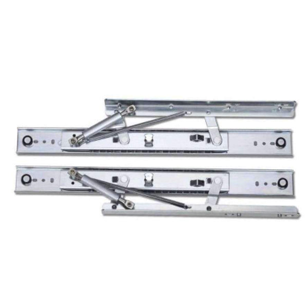 Planet Gates 14inch(350mm) Table slide rail lifting telescopic invisible foldable dining table slide rail Buffer furniture hardware