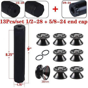 Planet Gates 14PCS / China 1/2-28 Fuel Filters Solvent D Cell Aluminum Storage Cups For NAPA 4003 WIX 24003 Fuel Trap Filter 6061-T6 Part Black