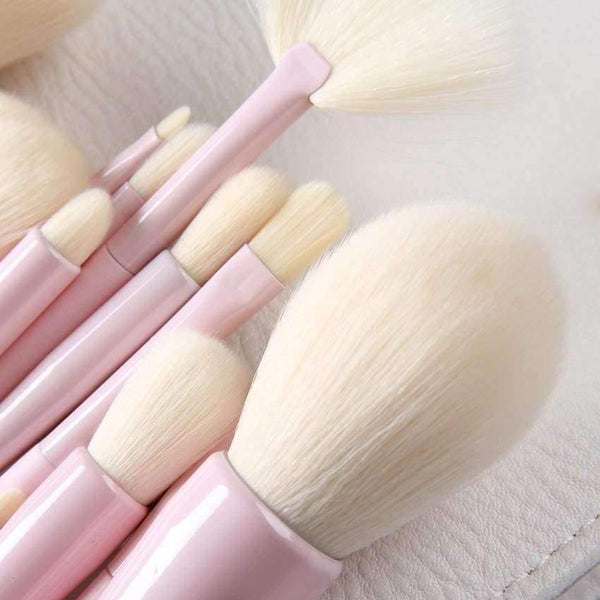 Planet Gates 14pcs Makeup Brushes Set Cosmetic Powder Foundation Eyeshadow Eyeliner Brush Kits Make Up Brush Tool