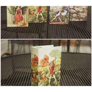 Planet Gates 14x9x4cm / A Small Wooden Book Boxes Pretty Girl Floral Printed Storage Box Jewelry Sundries Holder Home Organization 14x9x4.5cm