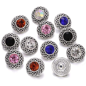 Planet Gates 15 10pcs/lot New Snap Jewelry Tree of Life 12mm Metal Snap Buttons Fit Snap Bracelet Bangles Necklaces